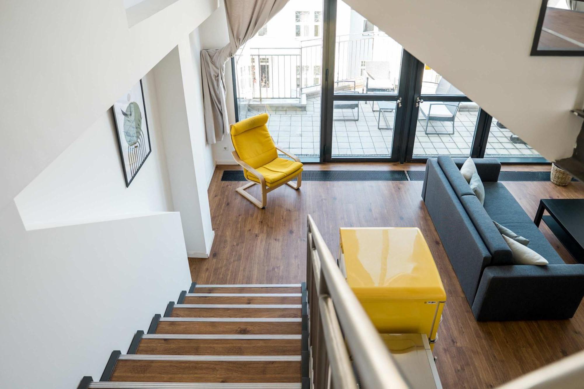 דירות ברלין Fantastic Loft With Balcony מראה חיצוני תמונה